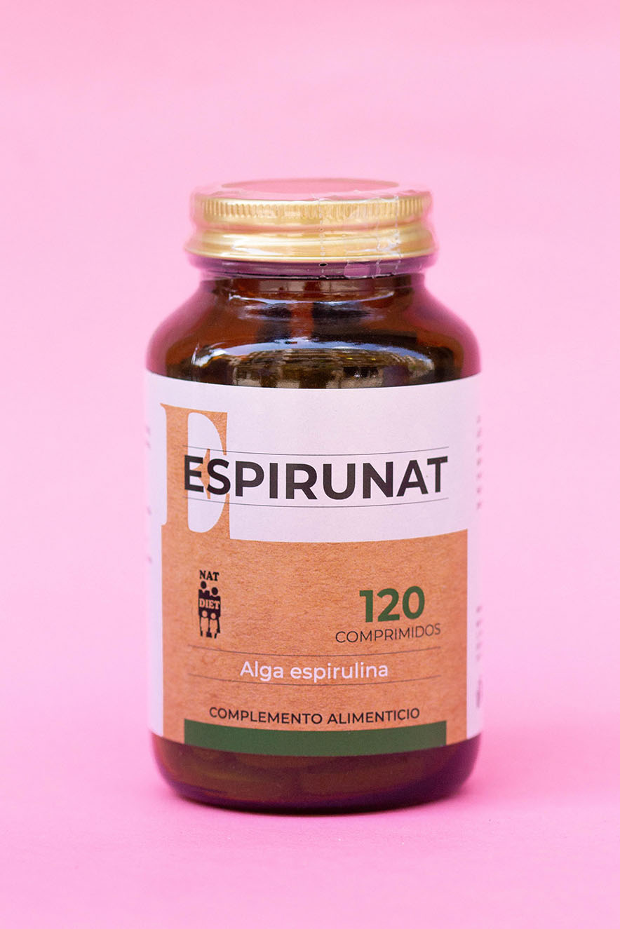 Suplemento espirulina Espirunat 120 comprimidos